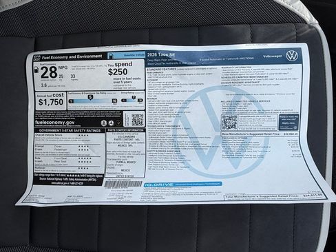 New 2026 Volkswagen Taos SE AWD/4WD image 33