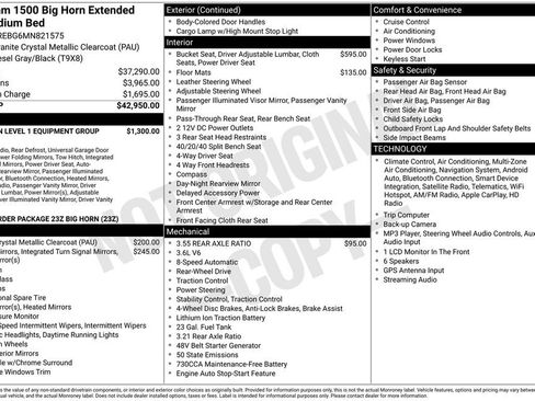 Used 2021 RAM 1500 Big Horn RWD image 7