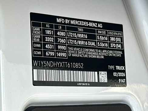 New 2026 Mercedes-Benz Sprinter 3500 image 31