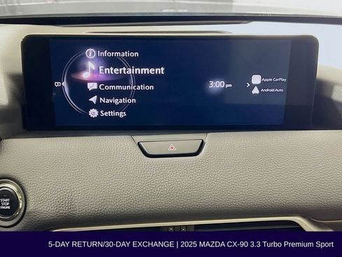 Used 2025 MAZDA CX-90 3.3 Turbo w/ Premium Sport Pkg image 18
