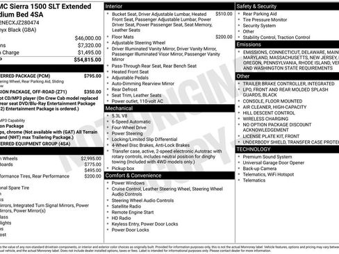 Used 2018 GMC Sierra 1500 SLT w/ SLT Preferred Package image 9