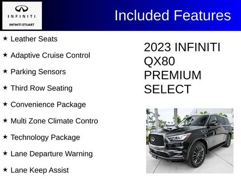 Certified 2023 INFINITI QX80 Premium Select w/ Cargo Package AWD/4WD image 4