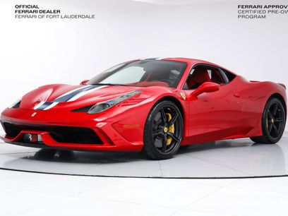 Certified 2015 Ferrari 458 Speciale Coupe