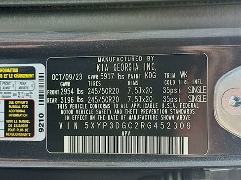 Used 2024 Kia Telluride EX AWD/4WD image 35