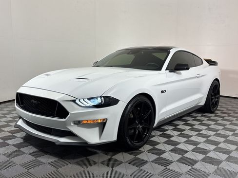 Used 2021 Ford Mustang GT Premium w/ Black Accent Package RWD image 1