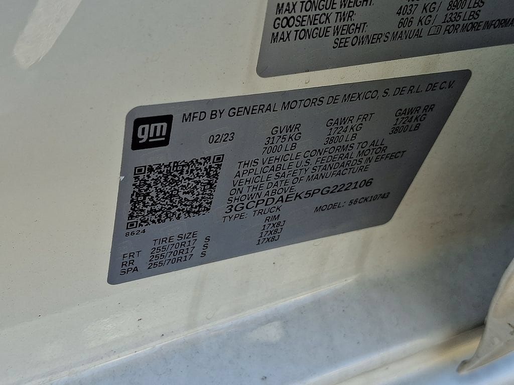 Used 2023 Chevrolet Silverado 1500 W/T AWD/4WD image 30