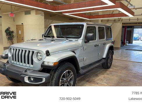 Used 2023 Jeep Wrangler Unlimited Sahara image 1