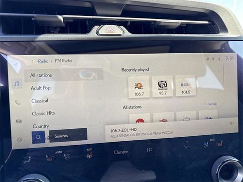 Certified 2024 Lexus RZ 300e Premium w/ Cold Area Package image 16