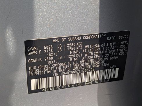 Used 2020 Subaru Outback Limited XT image 33