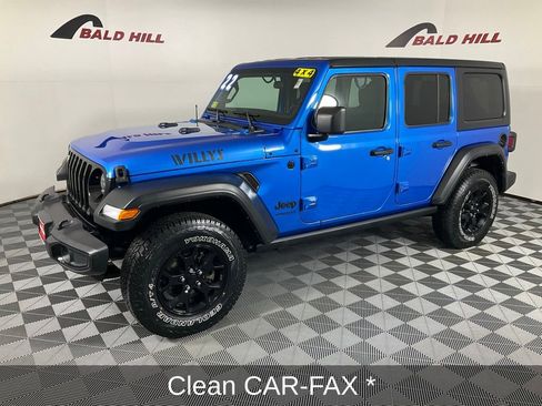 Certified 2022 Jeep Wrangler Unlimited Willys image 4