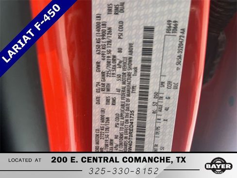 Used 2024 Ford F450 Lariat w/ Chrome Package image 32