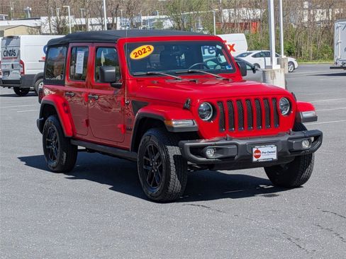 Certified 2023 Jeep Wrangler Unlimited Sport w/ LED Headlamp & Fog Lamp Group AWD/4WD image 3