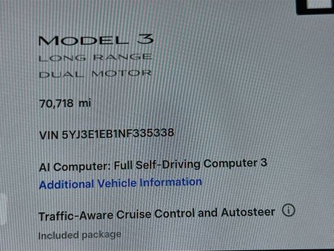 Used 2022 Tesla Model 3 Long Range AWD/4WD image 18