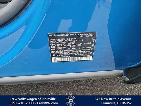 Certified 2025 Volkswagen Atlas Cross Sport SE image 36