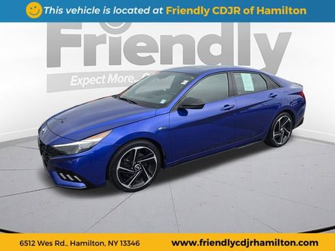 Used 2023 Hyundai Elantra N Line w/ Preferred Accessory Package FWD image 1