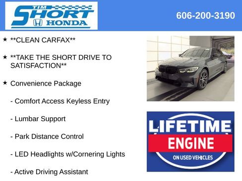 Used 2020 BMW 330i xDrive Sedan w/ Convenience Package AWD/4WD image 5