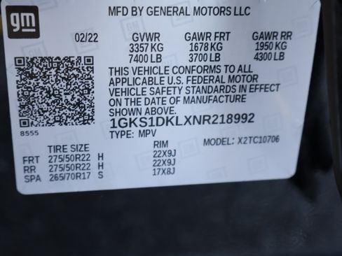 Used 2022 GMC Yukon Denali w/ Advanced Technology Package RWD image 32
