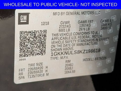 Used 2019 GMC Acadia SLT w/ Black Edition AWD/4WD image 40