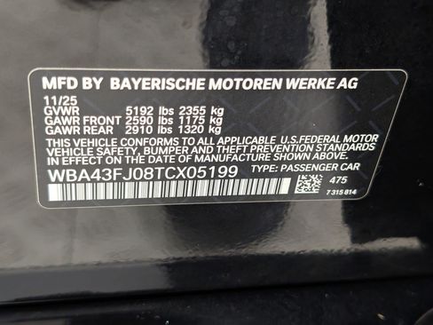 New 2026 BMW 530i w/ M Sport Package RWD image 22