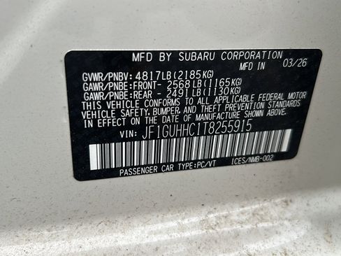New 2026 Subaru Impreza RS AWD/4WD image 17