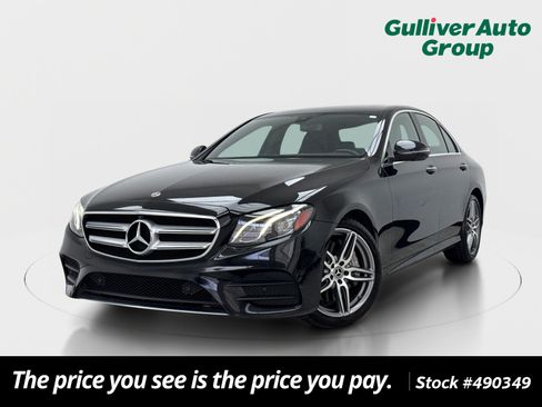 Used 2019 Mercedes-Benz E 450 4MATIC Sedan w/ Premium Package image 1