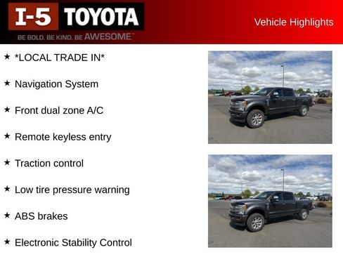 Used 2017 Ford F350 Platinum w/ Platinum Ultimate Package AWD/4WD image 4