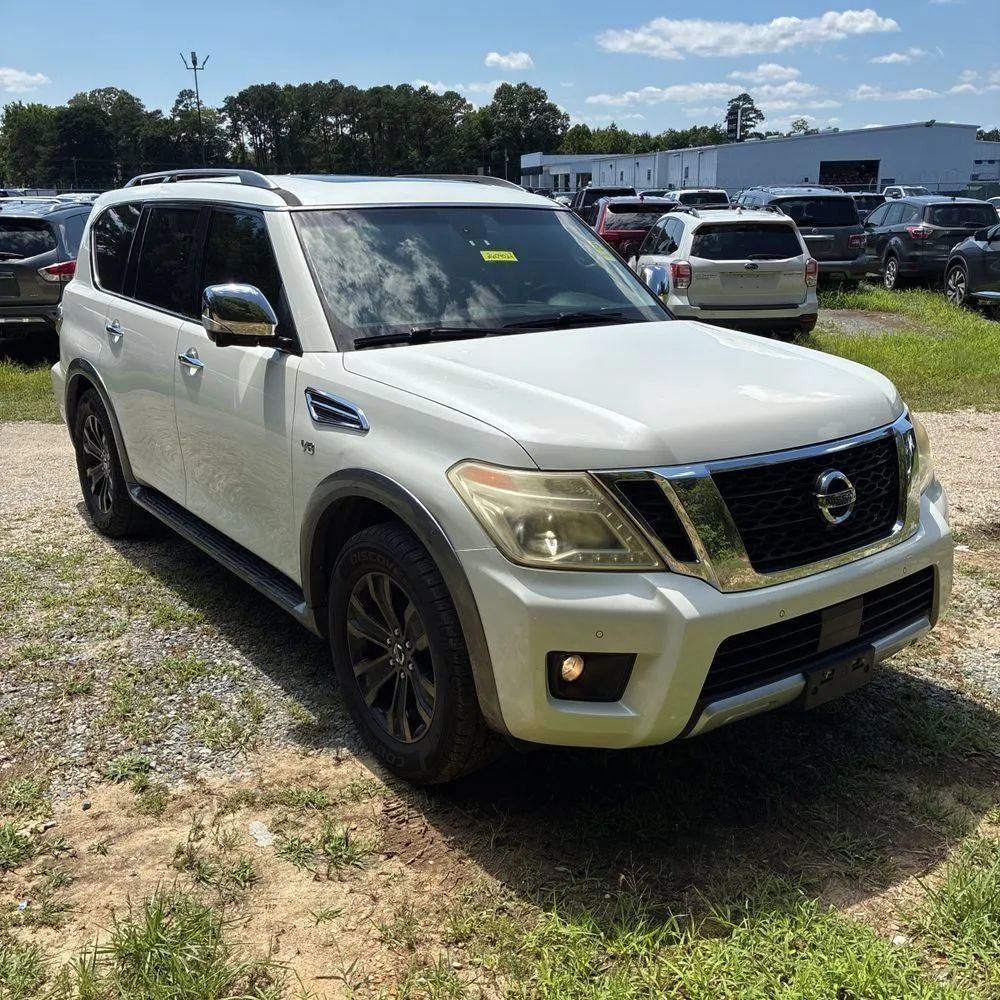 Used 2017 Nissan Armada Platinum w/ Captain Seat Package AWD/4WD image 12