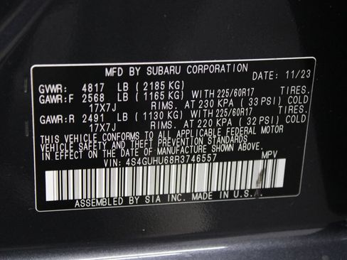 Used 2024 Subaru Crosstrek 2.5i Wilderness AWD/4WD image 60