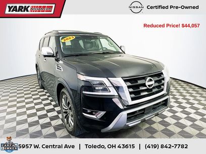 Certified 2023 Nissan Armada Platinum w/ Captain's Chairs Package