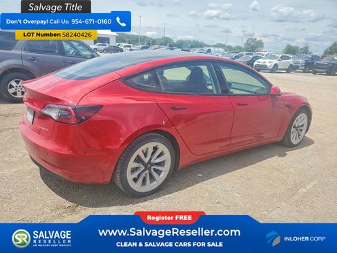 Used 2022 Tesla Model 3 Long Range AWD/4WD image 4