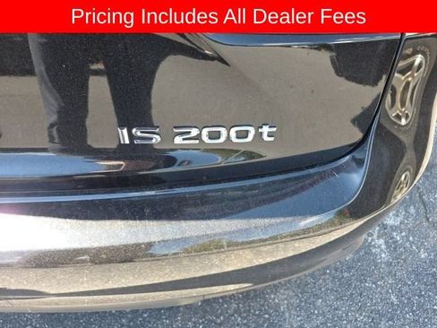 Used 2017 Lexus IS 200t F Sport w/ F Sport Package RWD image 8