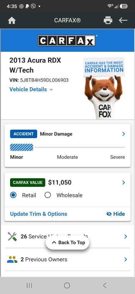 Used 2013 Acura RDX w/ Technology Package AWD/4WD image 55