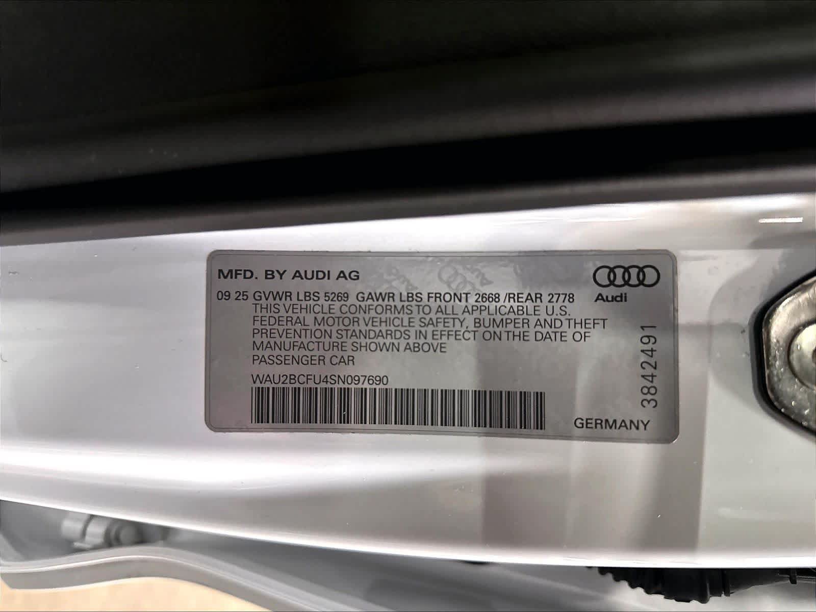 Used 2025 Audi A5 Premium Plus AWD/4WD image 34