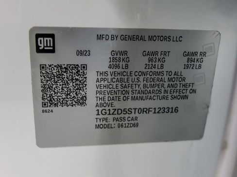 Used 2024 Chevrolet Malibu LT image 33