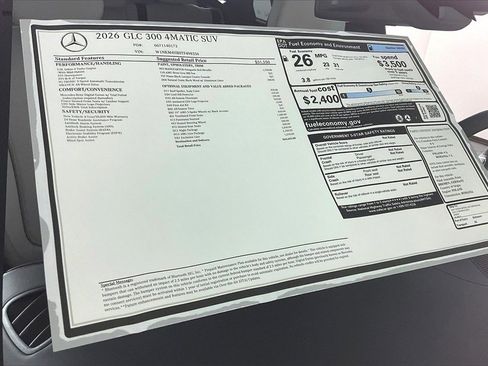 New 2026 Mercedes-Benz GLC 300 4MATIC image 13