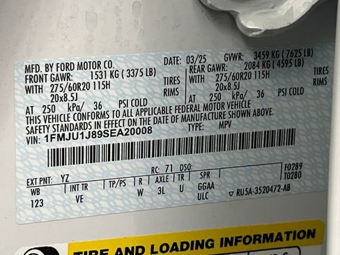 Used 2025 Ford Expedition Active AWD/4WD image 77