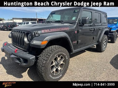 Used 2022 Jeep Wrangler Unlimited Rubicon w/ Steel Bumper Group AWD/4WD image 1