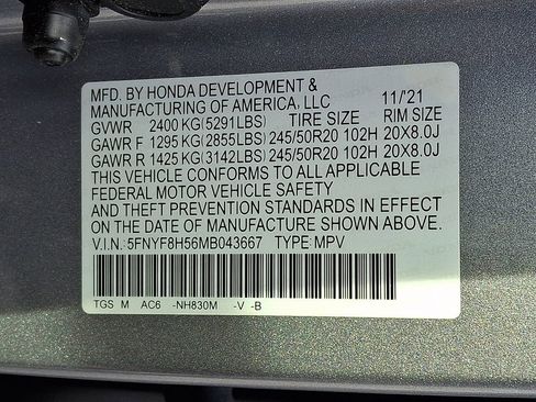 Used 2021 Honda Passport EX-L image 29