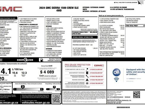 Used 2024 GMC Sierra 1500 SLE w/ X31 Off-Road Package image 2