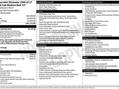 Used 2019 Chevrolet Silverado 1500 LT w/ All Star Edition image 2