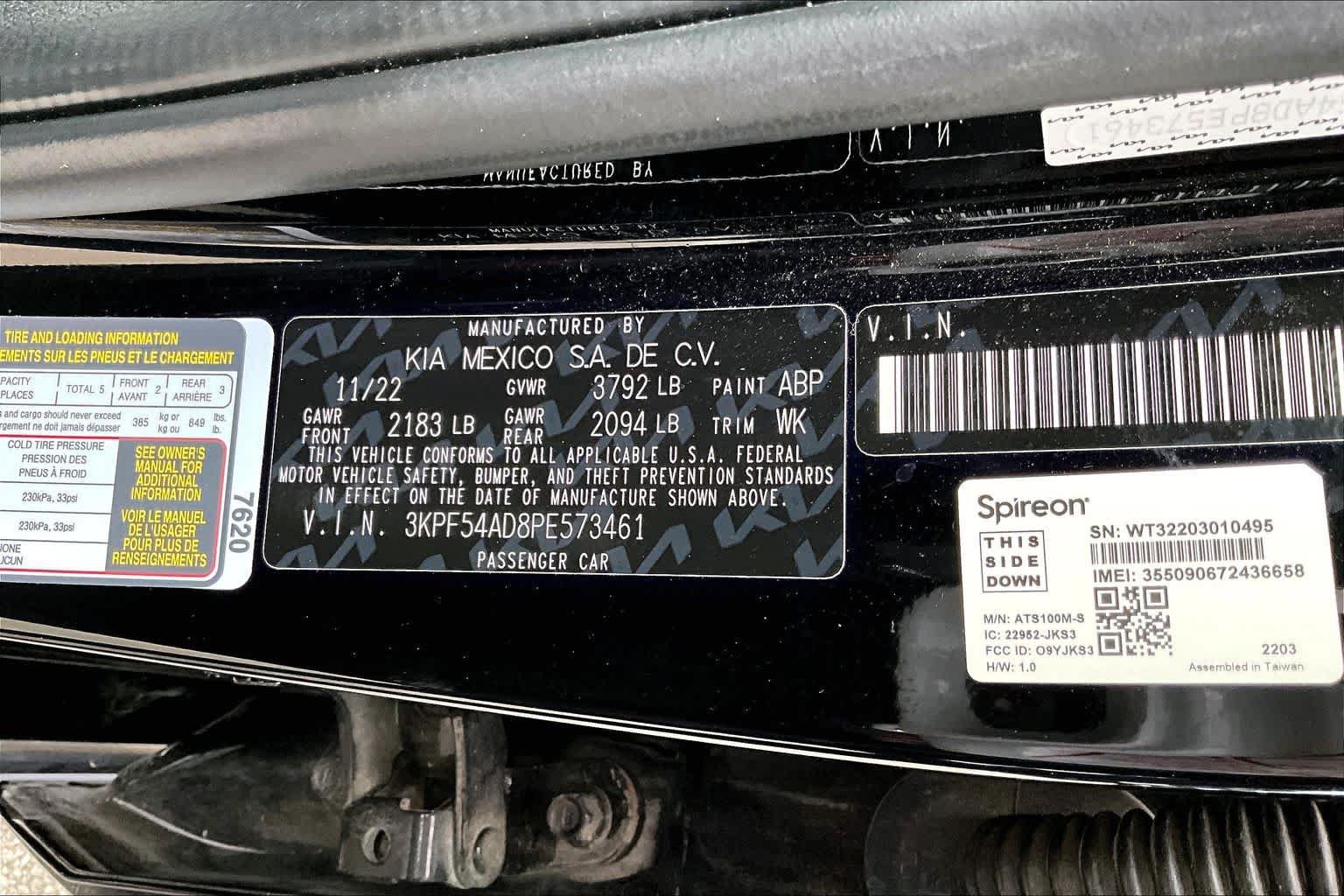 Used 2023 Kia Forte GT-Line w/ GT-Line Technology Package FWD image 38