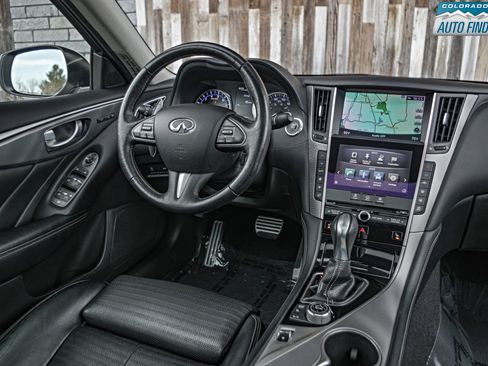 Used 2016 INFINITI Q50 Red Sport 400 image 16