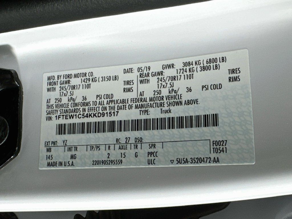 Used 2019 Ford F150 XLT w/ Equipment Group 301A Mid RWD image 36