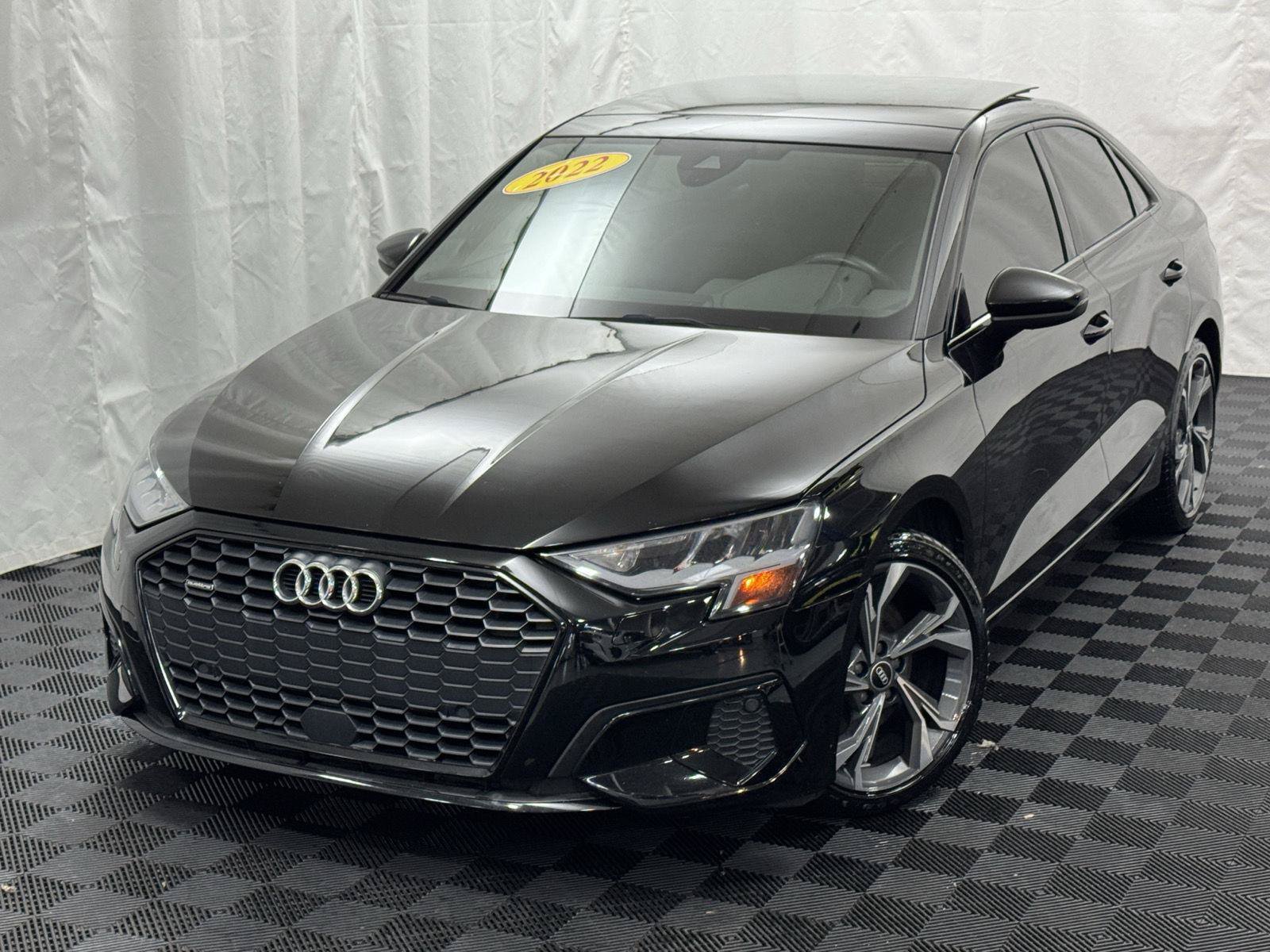 Used 2022 Audi A3 2.0T Premium w/ Black Optic Sport Package AWD/4WD image 2