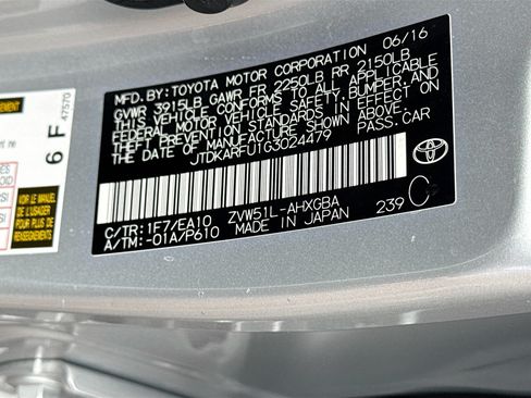 Used 2016 Toyota Prius Four FWD image 42