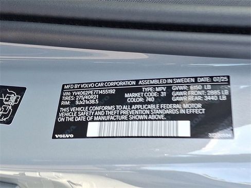 New 2026 Volvo XC90 B6 Plus w/ Protection Package Premier image 10