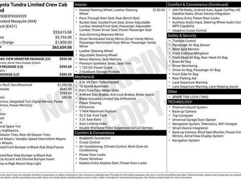 Used 2023 Toyota Tundra Limited AWD/4WD image 5
