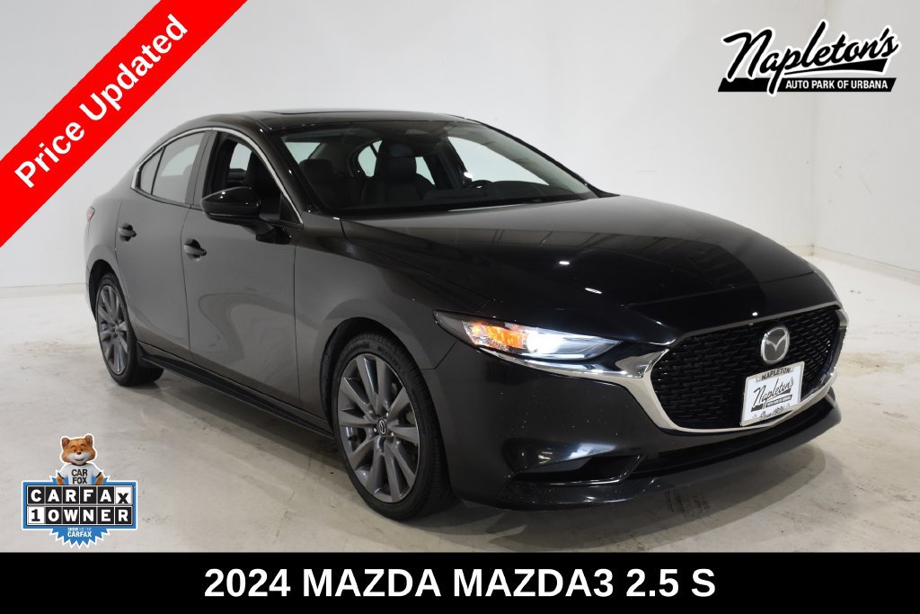 Used 2024 MAZDA MAZDA3 s FWD image 1