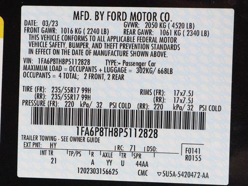 Used 2023 Ford Mustang Coupe RWD image 44