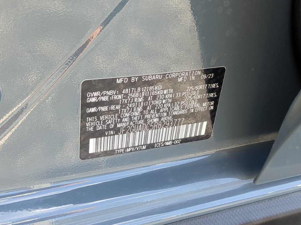 Certified 2024 Subaru Crosstrek 2.0i Premium AWD/4WD image 35